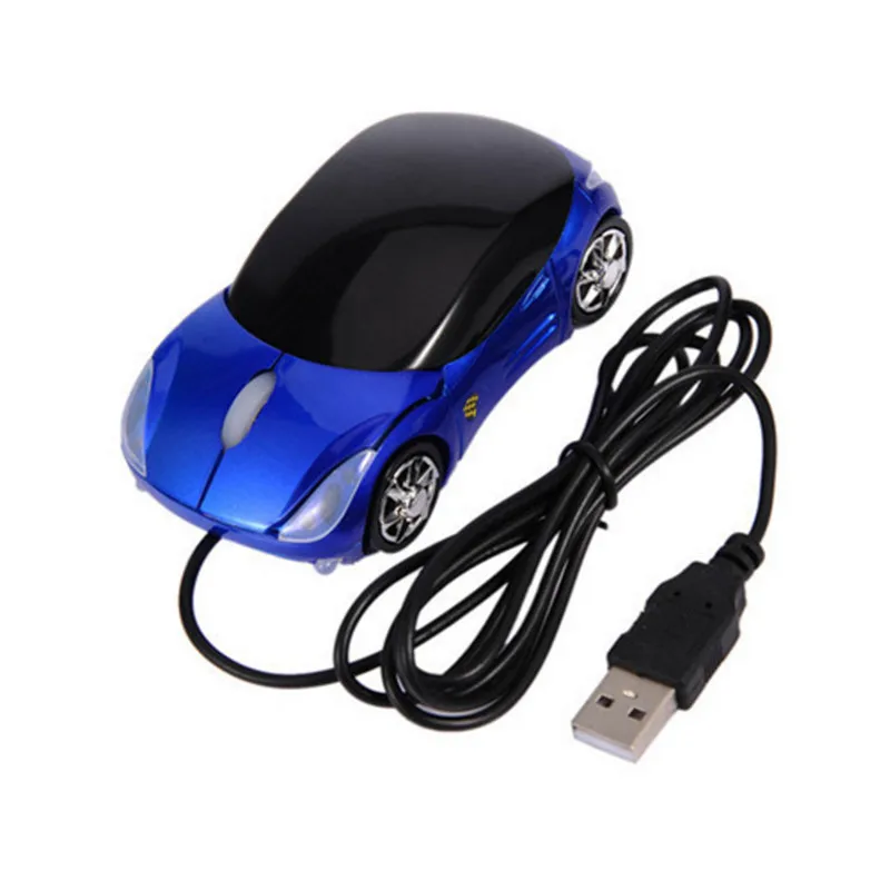 BinFul модная Проводная компьютерная USB мышь в виде автомобиля 3D Автомобильная Форма USB оптическая игровая мышь Мыши для ПК ноутбука компьютера
