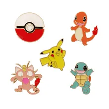 5 шт. Покемон Пикачу брошь набор значок из сплава готические вентиляторы коллекция Прямая поставка