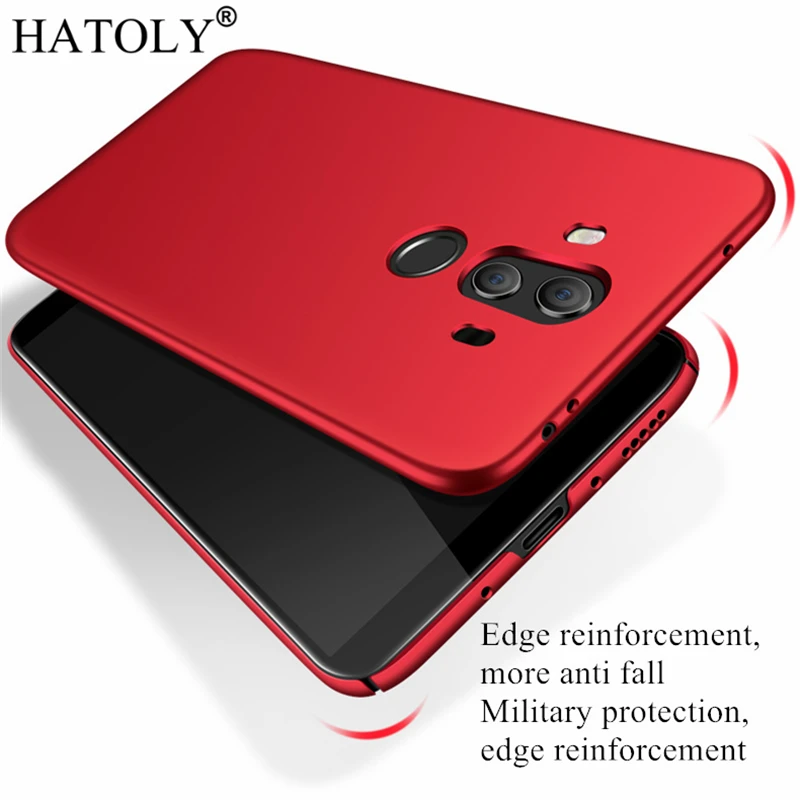 

For Huawei Mate 10 Pro Case Ultra-thin Smooth Cover Hard PC Protective Back Case for Huawei Mate 10 Pro Free Shipping HATOLY 6