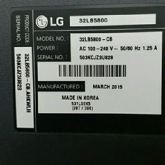 tv led 6v lâmpada para lg 50lf5610