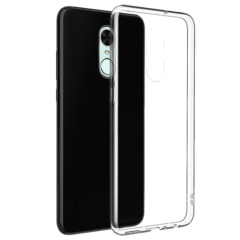 Suitable For Xiaomi Redmi note4X Mobile Phone Case Transparent Back Cover Anti-fall Shell Ultra-thin Protective Sleeve | Мобильные