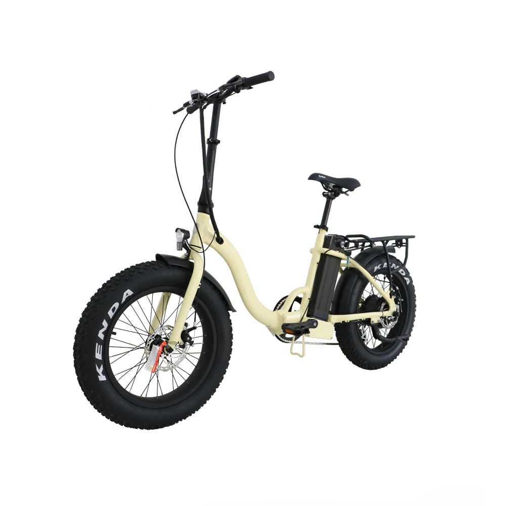 Flash Deal Drop shipping USA/CANADA High Speed 48V500W Fat tire electric bike 20 inch folding electric bicycle 1