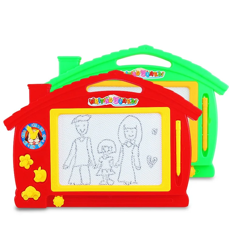 Plastic Magnetic Writing Board Baby Graffiti Drawing Board Blackboard Children Writing Board Toys