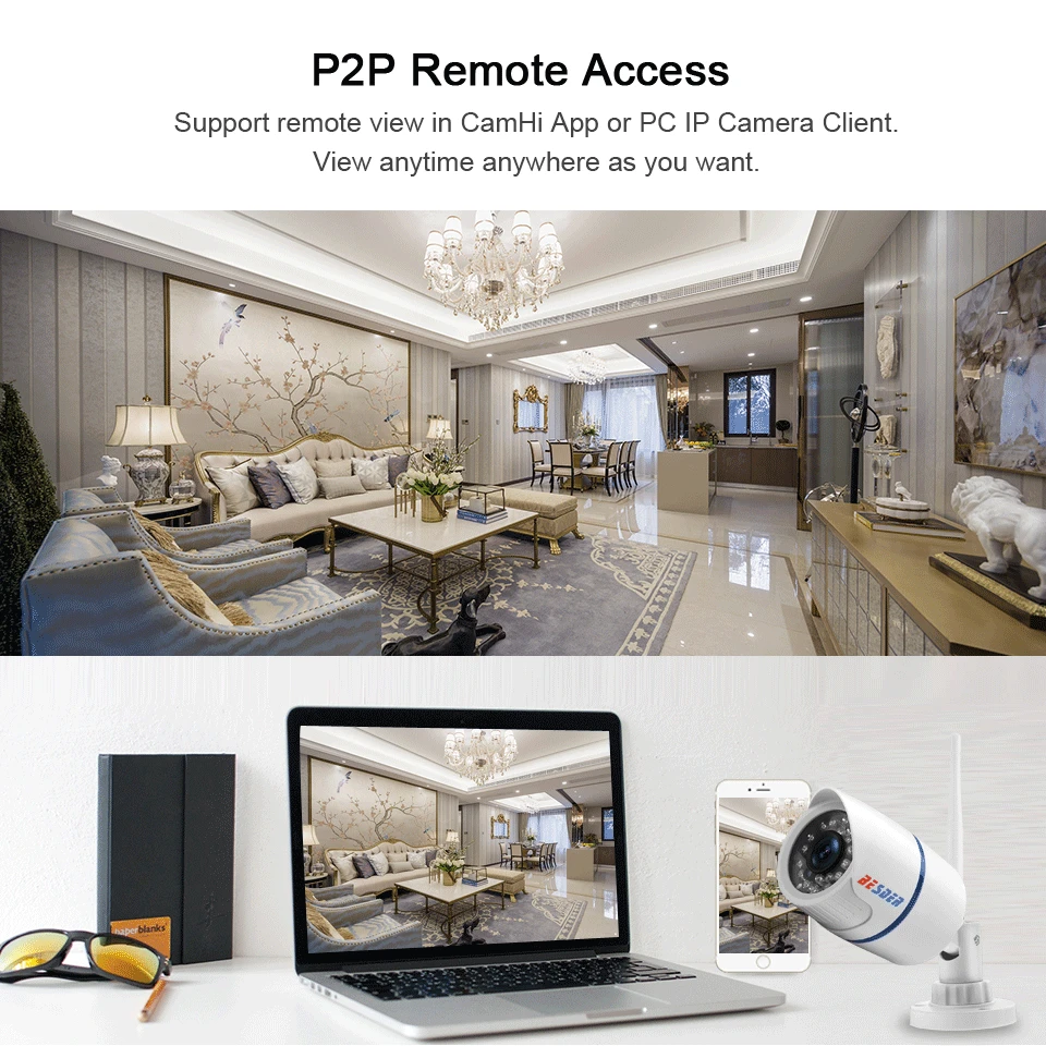 BESDER аудио 1080P 720P Wi Fi IP камера система наблюдения с микрофоном уличная