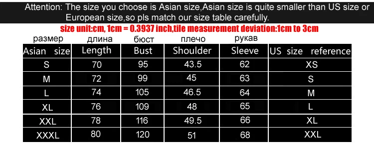 0S to 4XL