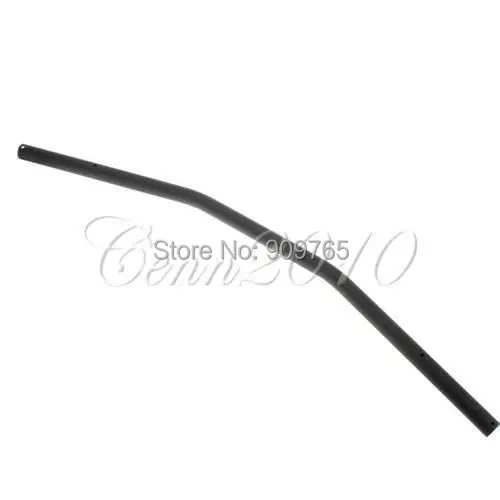 

1" 25mm Black Drag Style Bar Handlebars For Harley Honda Kawasaki Suzuki Yamaha Bobber Custom Chopper