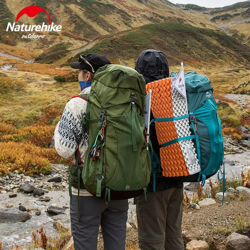 Naturehike 55L 65L camping sports backpack men women outdoor Travel backpack waterproof hunting fishing hiking bag
