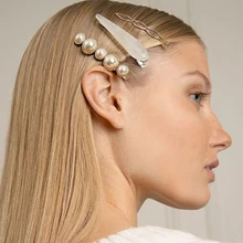 3 шт. в наборе) INS Brief акриловые мраморные заколки для волос, шикарные жемчужные Заколки, Горячие аксессуары для волос, ювелирные изделия для волос