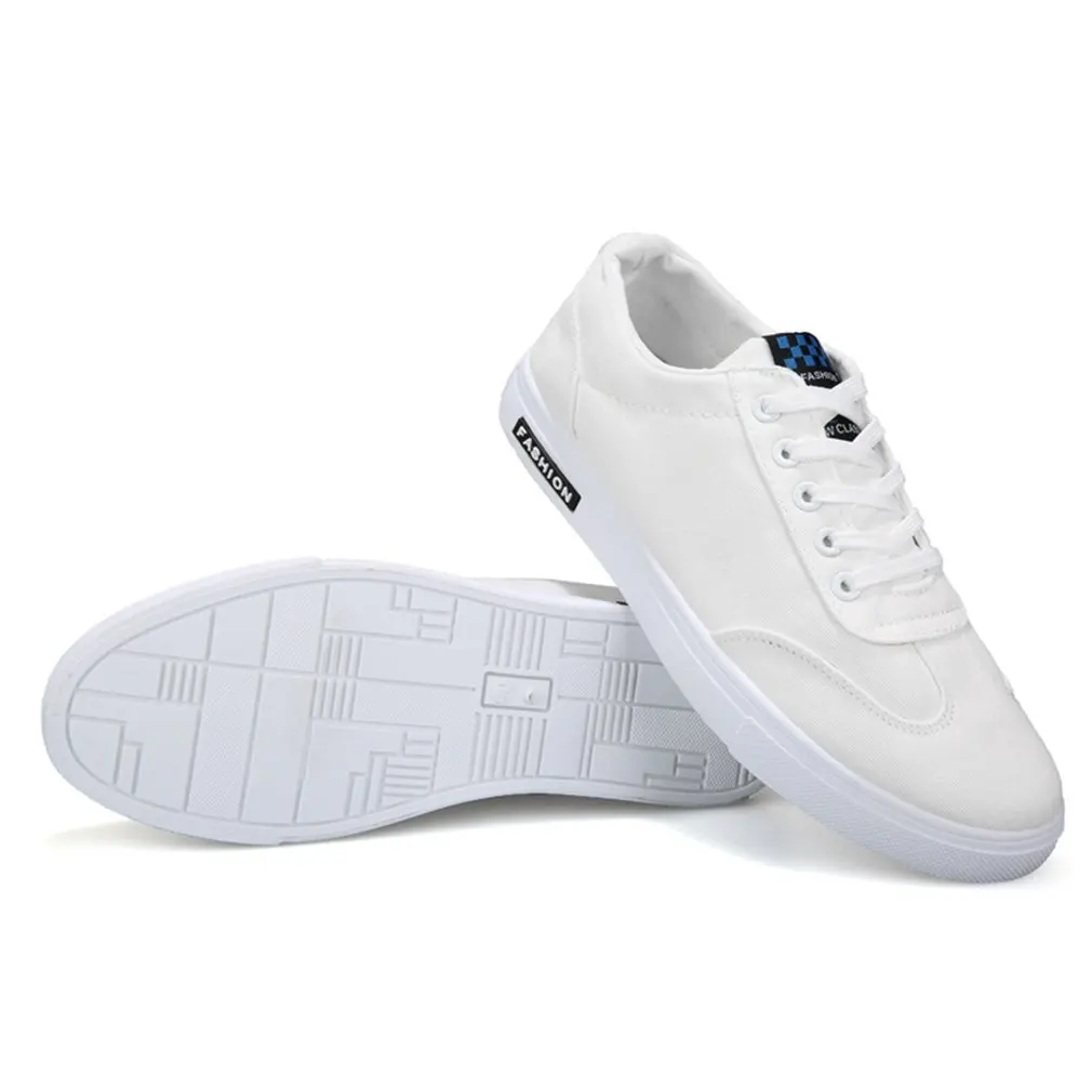 

Fashion Men's Vulcanize Shoes Spring Autumn Men Anti-slip Canvas Leisure Shoes