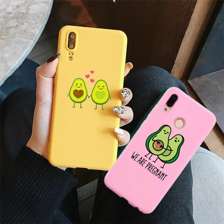 

Funny Avocado For huawei p20 pro p10 lite mate 10 lite mate30 Honor8X Honor 9 lite Honor 10 Honor 10 lite