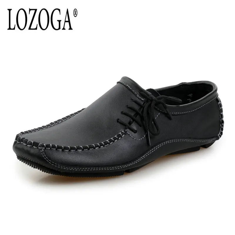 38 Mocassins Pour Hommes Conduite Masculino Noir Automne En Lozoga Cuir Nouveau Taille L'été De 47 Grande Chaussures Sapato Vache Casual BTTqz78w