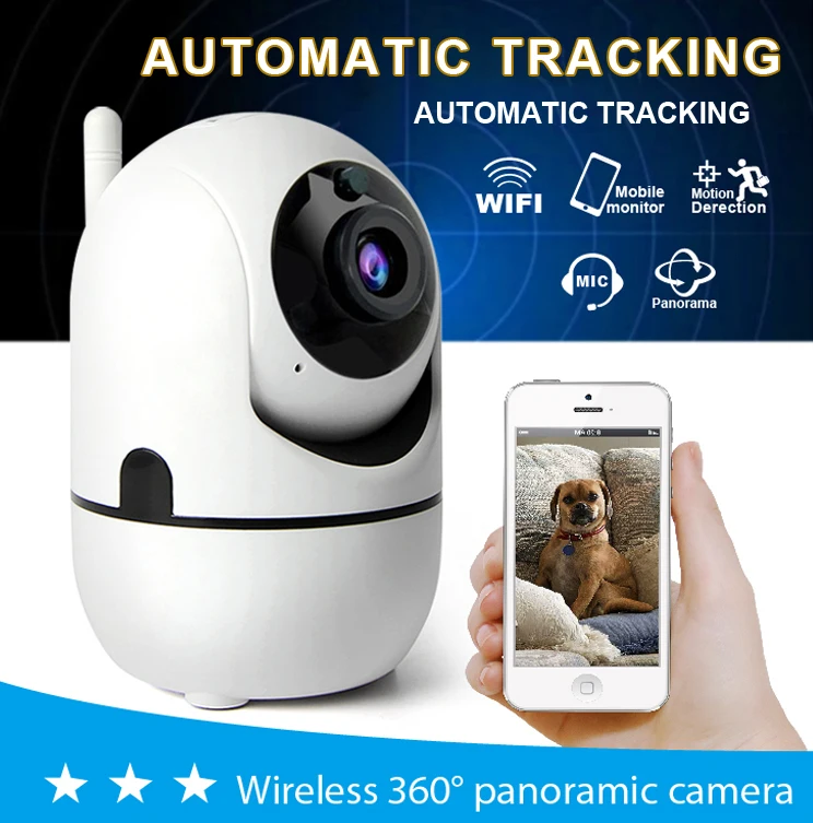 HD 1080 P Облако IP Камера 720 P Беспроводной Intelligent Auto Tracking человека охранных сетевая камера с wifi