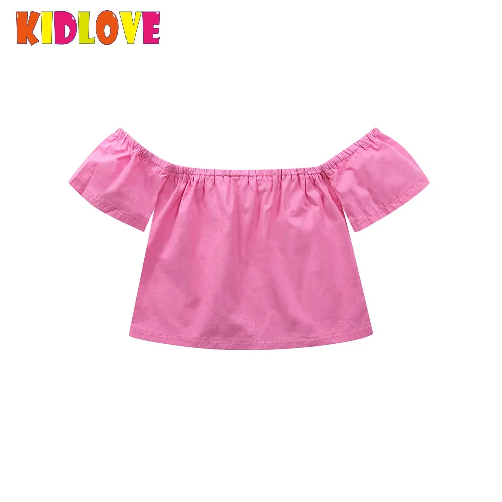 Buy KIDLOVE Cute Infant Baby Girls Blouse Pink Cotton