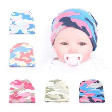 Printing Camouflage Baby Girl Boy Toddler Hats Beanie Infant Cotton Cap chapeus bonnet hijab