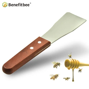 

Benefitbee Bee Hive Frame Honey Scraper Honey Harvest Collecting and Cleaning Beehive Beekeeping Equipment