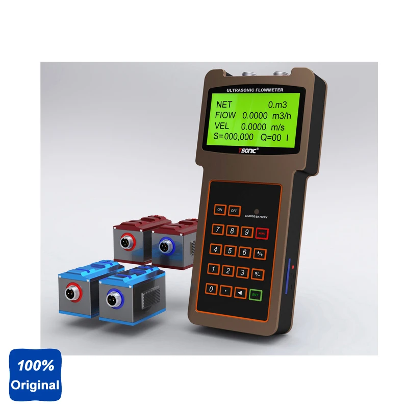 TUF 2000H цифровой портативный ручной ультразвуковой расходомер|ultrasonic flow meter|ultrasonic