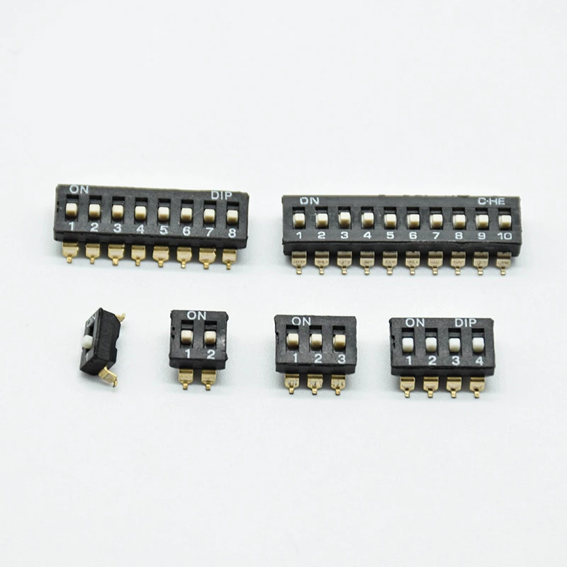 10 пьезы Негро 2 54 мм чип прерыватель DIP KM-1P-12P SMD де пироги chapados en oro P/10 P |