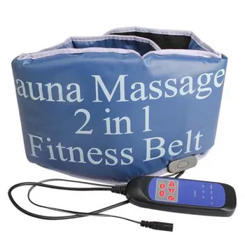 

2 in 1 Electric Vibrating Sauna massage Fitness Belt Body Health care beauty Massager Heating tone RELAX TONE fat weight losing