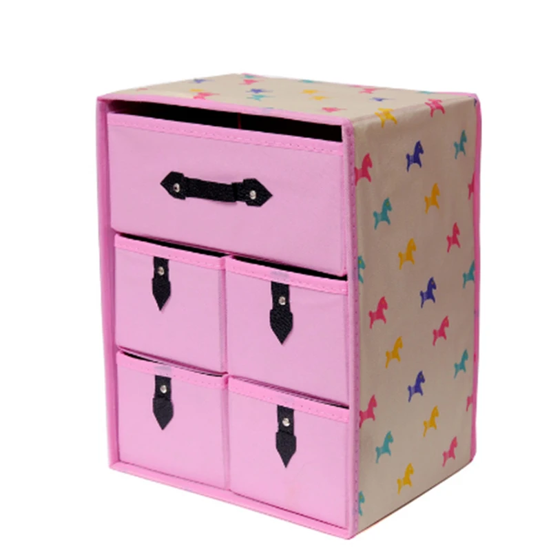 

Thick non-woven environmental protection storage box collapsible storage box drawer folding storage drawer large capacity A11340