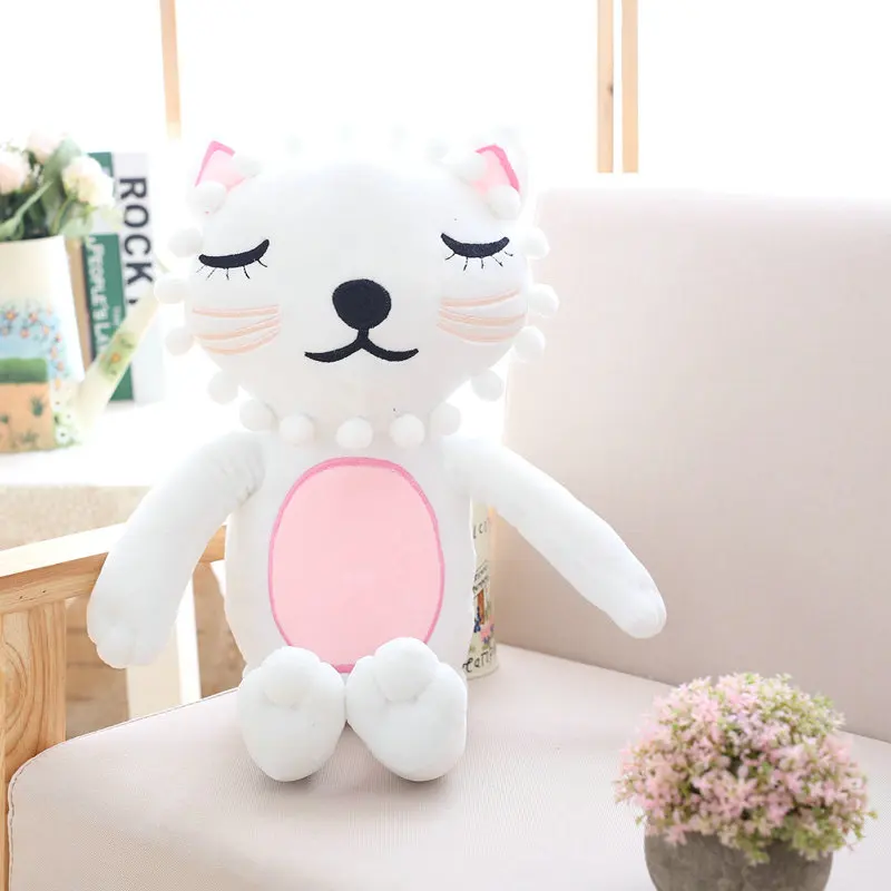 40 см Kawaii плюшевая кошка Лев Кукла игрушки для детской комнаты декор Мягкие