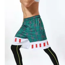 Баскетбольные спортивные шорты свободная Спортивная одежда для бега дышащая Спортивная тренировочная одежда для спортзала для игры в баскетбол шорты