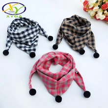 1 шт. Детские треугольный хлопковый шарф весна мальчиков и девочек милый маленький шейный платок ребенок детские мягкие палантины из вискозы