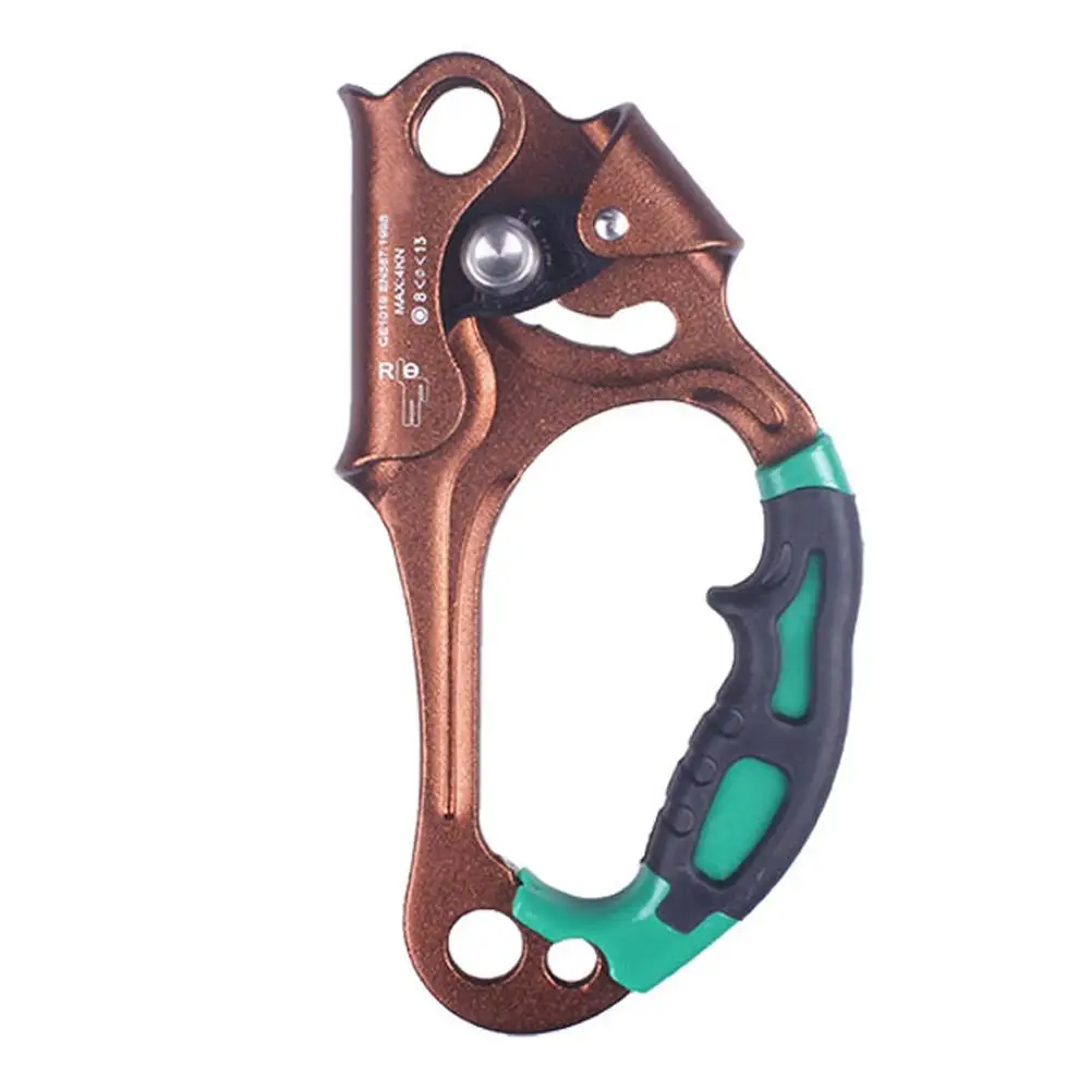 

Climbing Equipment Handheld Rope Climbing Device SRT Protector Aviation Aluminum Rubber Handle Ergonomically Designed