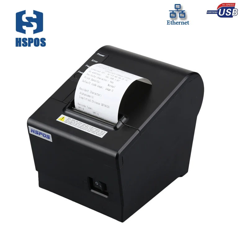 HSPOS Qualily pos 58mm thermal receipt printer with auto