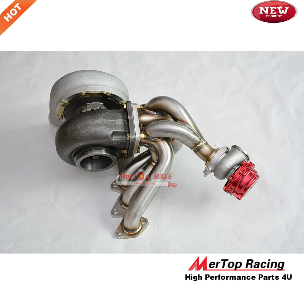 MERTOP полная SS321 длина 3 мм T4 разделитель Supra 93 98 2JZGTE 2JZ турбоколлектор + 44 V образный