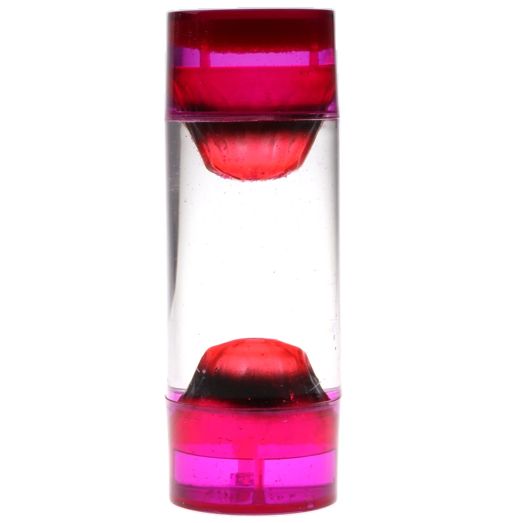 Novelty Volcano Eruption Vision Hourglass Ornaments - Liquid Oil Sandglass Timers Children's Day Birthday Gift Home Office Decor