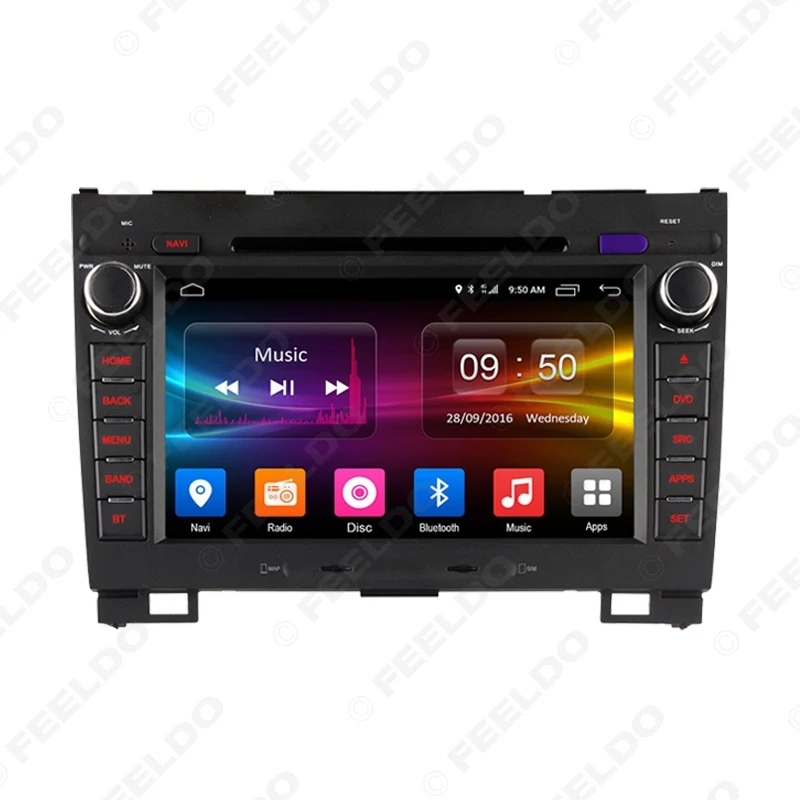 Flash Deal FEELDO 8" Android 6.0 (64bit) DDR3 2G/32G/4G LTE Octa Core Car DVD GPS Radio Head Unit For Great Wall Hover H3/H5(2010~2013) 1