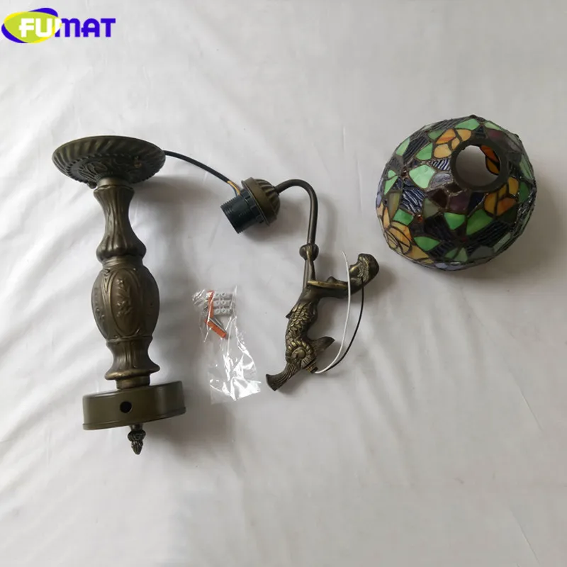 Tiffany-Pendant-Lamp-Vintage-Mermaid-