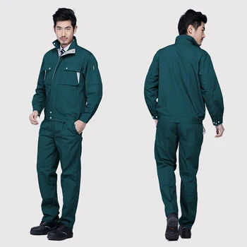 

Long sleeved work clothes suit Repair work Work clothes Electric welding protective clothing Auto repair service