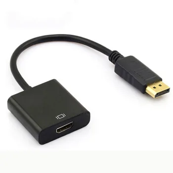 

Best Quality Display port DP to HDMI Adapter Cable Displayport DP Male To HDMI Female Converter for Macbook Pro Wholesale Lots