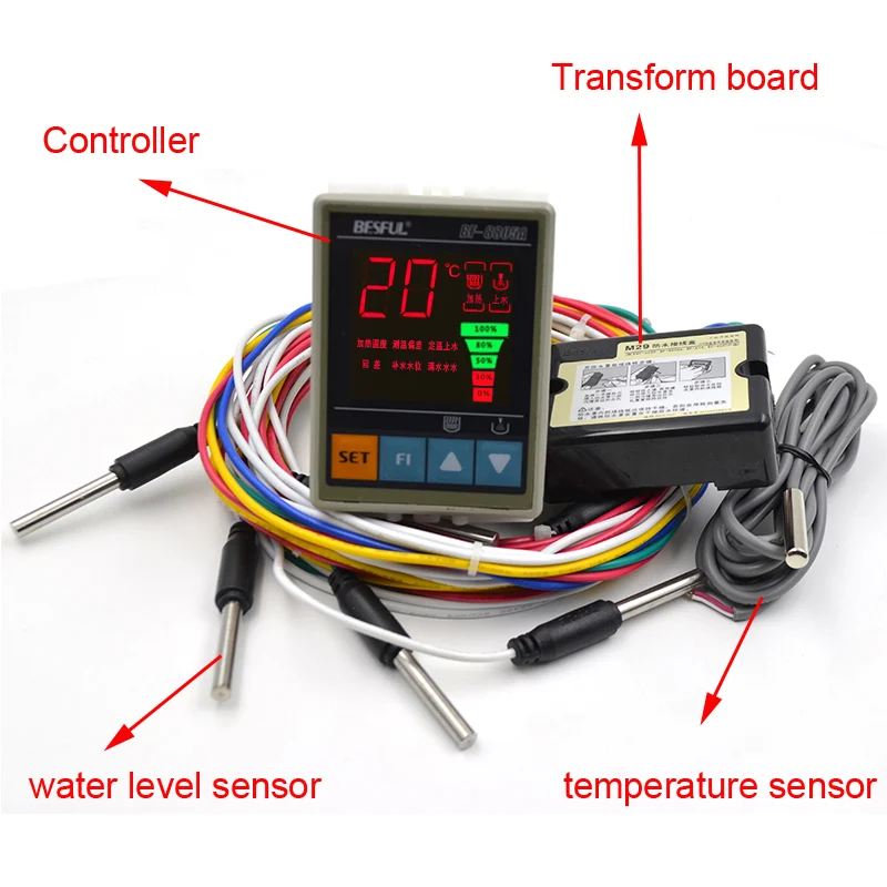 BF-8805A BESFUL бак постоянная температура контроллер воды температура уровень воды Солнечный контроллер