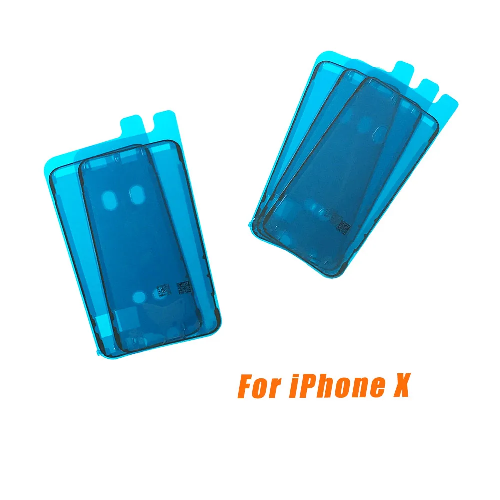 10 шт. Водонепроницаемая наклейка для iPhone 6S Plus 7 Plus 8 Plus X XS XSM Max XR рамка ЖК-дисплея рамка уплотнительная лента клей ремонт