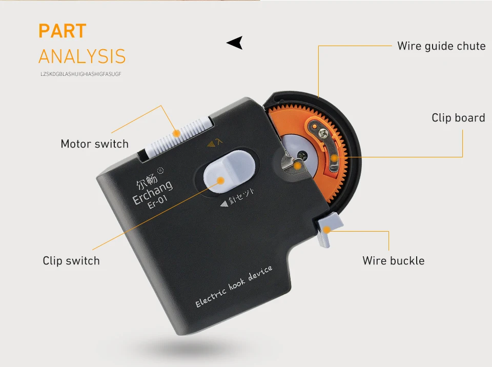 Erchang портативный Электрический автоматический рыболовный крючок ярусная машина рыболовные аксессуары связать быстро рыболовные крючки линия связующее устройство