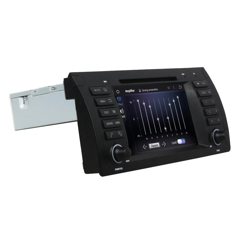 Best 2GB RAM Quad Core 7" Android 8.1 Car Audio DVD Player for BMW M5 E39 X5 E53 With CRadio GPS WIFI Bluetooth 16GB ROM USB DVR OBD 2