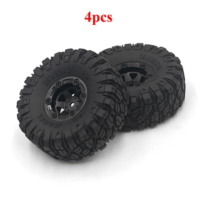 Best Price 4Pcs/lot Wltoy12428-ABC 12628 FY-03 100MM Tire Wheel Hub Wheel Rim for RC Model Cars Spare Parts Increase Widened Tire Tire Skin