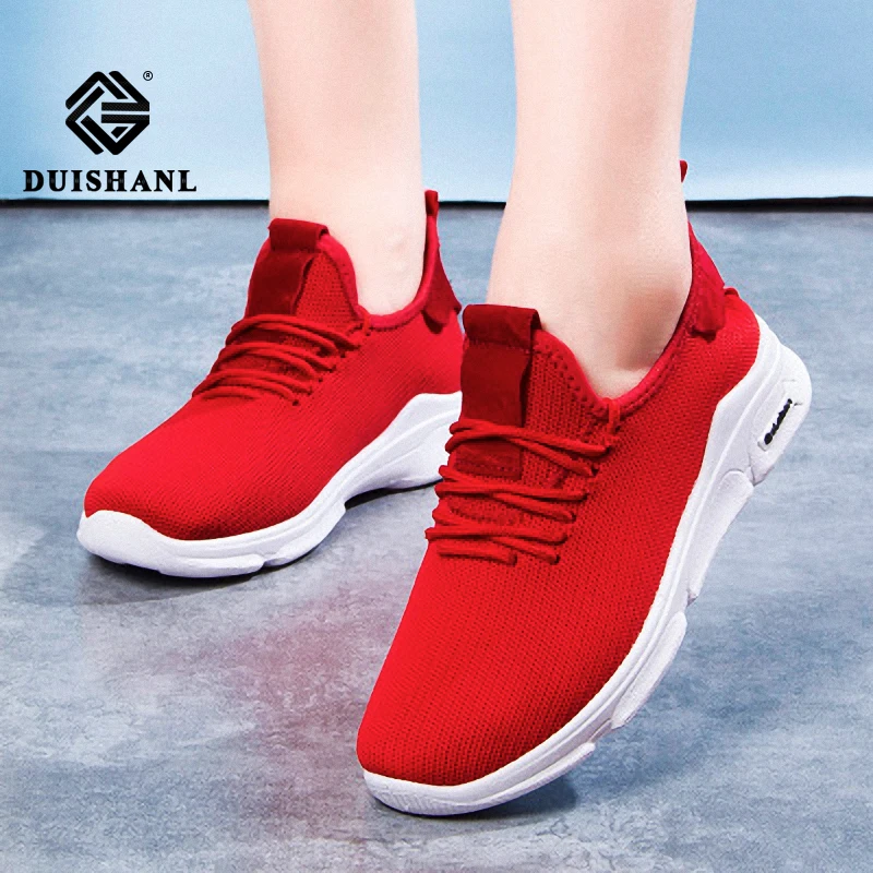 

Summer new casual running shoes women's mesh breathable sports women's shoes trend flying woven shoes women's tourism outdoor