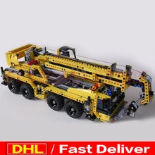 LP 20040 1392 шт. техническая Механическая серия движущийся кран Набор образовательных строительных блоков Кирпичи игрушки модель подарок клон 8053