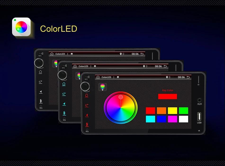 Sale 2 Din Android 8.1 Car DVD GPS For Toyota Hilux Yaris Vios Camry Corolla Rav4 Prado 2003 2004 2005 2006 2007 2008 1G RAM 6