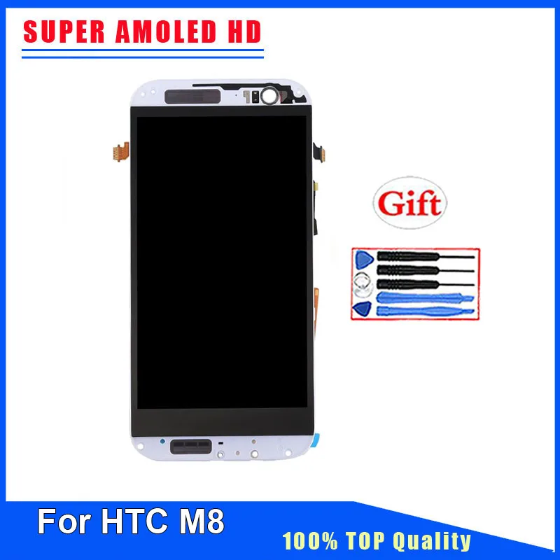 

Tested Warranty LCD Display For HTC One M8 Display Touch Screen Assembly For HTC One M8