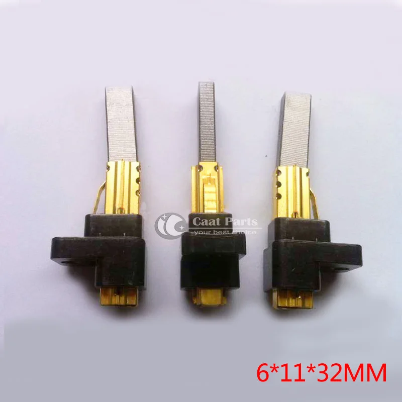 2PCS/LOT,6*11*32mm Motor Carbon Brushes and carbon brush holder for LG vacuum cleaner, Power tool accessories, High quality ! genuine new original 2pcs lot irfp4668 irfp4668pbf 4668 to 247 130a 200v 8mohm power mosfet transistor