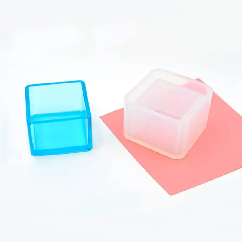 

Cube Flower Pot DIY Silicone Molds Garden Planter Cement Concrete Vase Soap Moulds