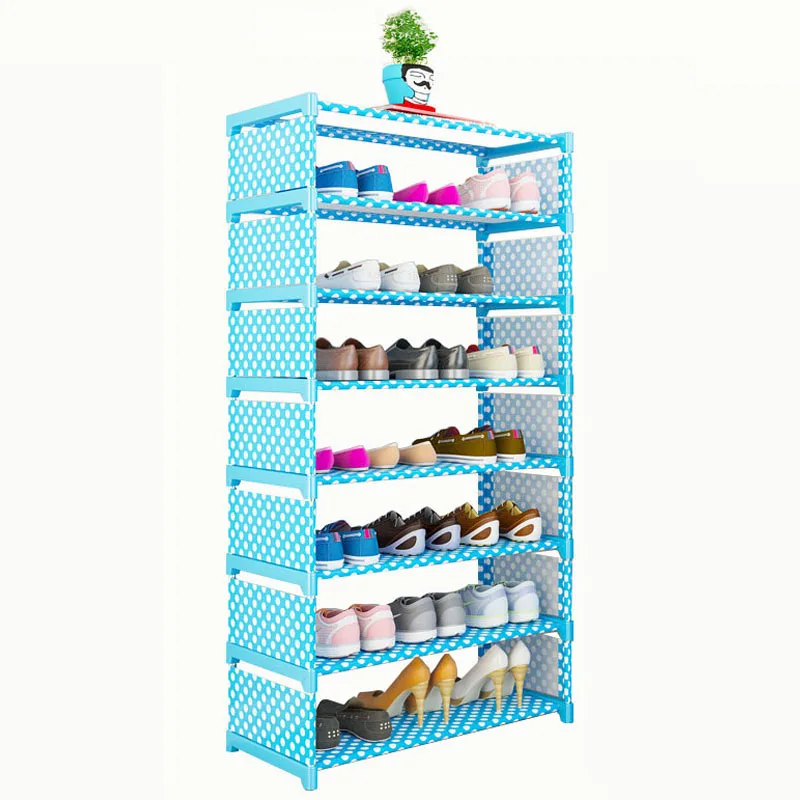 

8/10 Layers 7/9 Grids Dustproof Shoes Organizer Shelf Large Shoe Rack Waterproof Home Storage Shelf Shoe Cabinet
