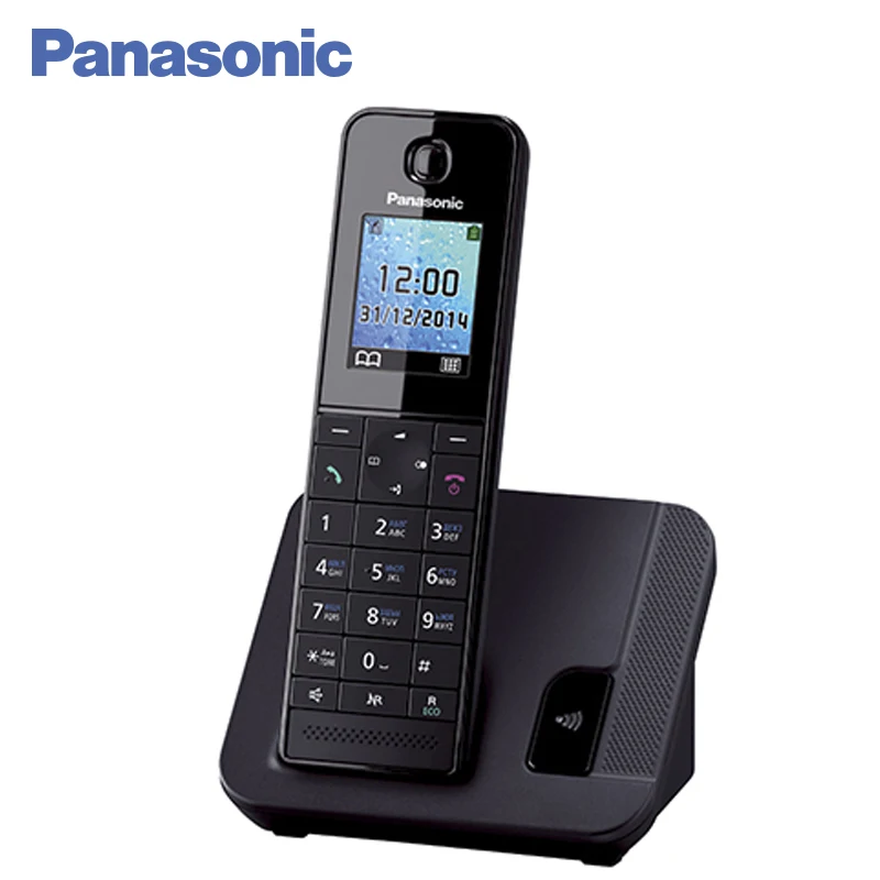Беспроводной телефон Panasonic DECT KX-TGH210RUB черный | Компьютеры и офис