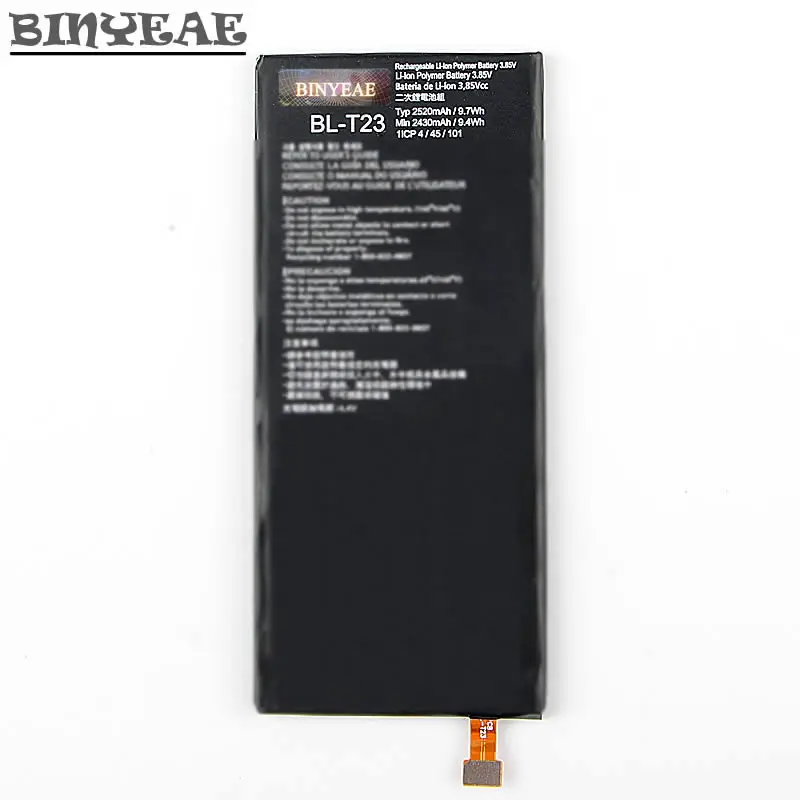 

BINYEAE BL-T23 BATTERY for LG X Cam X-Cam F690 K580DS K580 K580Y 2500mAh