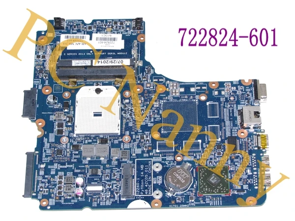 

722824-001 for HP ProBook 455 G1 AMD Motherboard 722824-601 55.4ZC01.001 Genuine