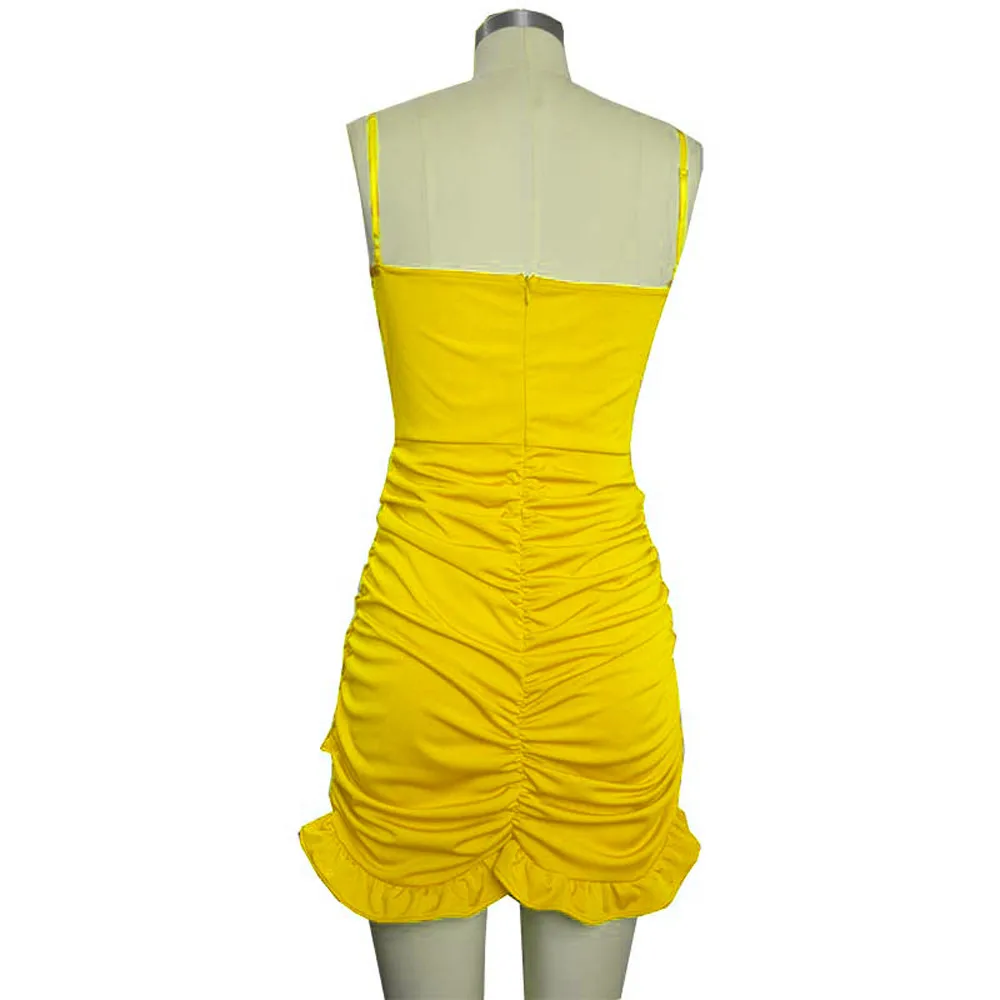 Fashion Women Strappy Sling Bodycon Sleeveless Club Evening Party Dress Off Shoulder Ladies Casual Dress vestido F#J07 (8)